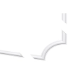 4 Eckstück für SP2 ARSTYL® unter den Wandleisten Rahmenprofil schützend SP3-4